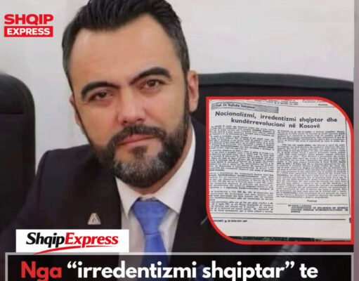 Nga “irredentizmi shqiptar” te zëvendësministër i arsimit. Ja çka përfaqëson Vleni.